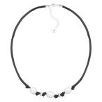 Silpada 'Knot on Purpose' Freshwater Cultured Pearl Leather Cord Neckl