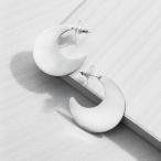 Silpada 'Crescent' Hoop Earrings in Sterling Silver