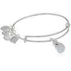 Alex and Ani "Charity By Design" Snowman Expandable Wire Bangle Charm