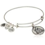 Alex and Ani Miami Marlins Cap Logo Expandable Rafaelian Silver Bangle