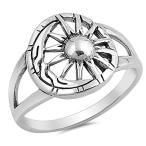 Sun Moon Universe Amazing Detail Ring New .925 Sterling Silver Band Si