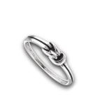 Celtic Knot Loop Buckle Stripe Fashion Ring New Stainless Steel Band S