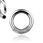 Inspiration Dezigns Steel Spring 316L Surgical Stainless Steel Ring -