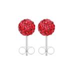 20G Red Multi-Sprinkle Dot Multi Gem Ball Inspiration Dezigns Ear Stud