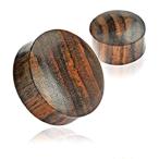 Inspiration Dezigns Pair of 35mm Sono Wood Saddle Fit Solid Organic Ea