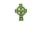 Celtic Cross Irish Lapel Pin