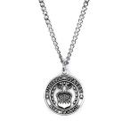 Military Medals Sterling Silver Saint Christopher Protect Me, 3/4 Inch