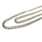 Religious Gifts Stainless Steel Endless Heavy Curb Chain for Saint Med