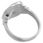 Surgical Stainless Steel Medium Signet Ring Solid Back Flawless Finish