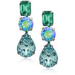 Sorrelli Polished Pear Drop Earrings, Blue-Green, 1.5