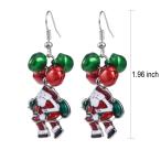 Christmas Jingle Bell Earrings - 2 Pairs Christmas Earring Set Costume