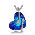 LADY COLOUR Mothers Day Necklace Gifts Heart Necklace for Women Star P