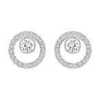 Swarovski Silver Earrings 5201707 Valentine Woman