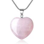 You are My Only Love Natural Rose Quartz Necklace Healing Crystals Rei