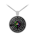 Father and Daughter Necklace - Always Beloved - Inspiration - Love Dad
