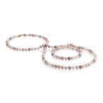 THE PEARL SOURCE 14K Gold 10-11mm AAA Quality Multicolor Freshwater Cu