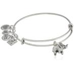 Alex and Ani Charity By Design, Elephant II Rafaelian Silver Bangle Br