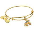 Alex and Ani Womens Pinata EWB Bangle Bracelet, Shiny Gold, Expandable