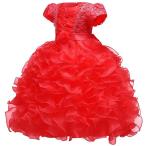 Girl Dress Kids Lace Ruffles Pageant Party Wedding Dresses 2t