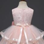 TTYAOVO Flower Girls Wedding Dress Bowknot Princess Pageant Dresses 5-