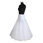 BEAUTELICATE A-line Full Gown Floor-Length Bridal Dress Gown Slip Pett