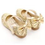 O&amp;N Glitter Bow Kids Children Girls Ballet Flats Princess Bridesmaid W