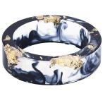 Jude Jewelers 8mm Ocean Style Transparent Plastic Resin Wedding Band C