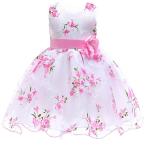 Berngi Summer Kids Clothes Baby Girls Flower Princess Dress for Weddin