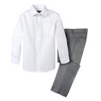 Spring Notion Boys' Dress Pants and Shirt 3T Grey/White