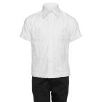 Gentlemens Collection Guayabera Shirt for Boys - Linen Look Cuban Shir