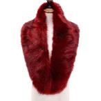 Changuan Extra Large Women's Faux Fur Collar Shawl Wraps Stole Cloak E