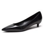 Women's Comfor Classic Slip On Pointed Toe Dress Shoes Low Heel Pump W