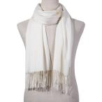 Womens Pashmina Shawl Wrap Scarf - Ohayomi Solid Color Cashmere Stole