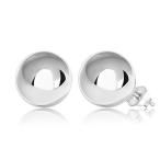 Premium Sterling Silver Ball Stud Earrings (10mm)