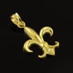 Religious Jewelry by FDJ 14k Yellow Gold Fleur-de-Lis Charm Pendant