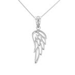 Religious Jewelry by FDJ 925 Sterling Silver Guardian Angel Filigree W