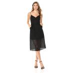 Ali &amp; Jay Women's SHUTTERS Sunsets Sleeveless LACE Illusion MIDI Dress