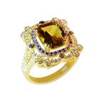 Tingle Alexandrite Rings Fine Jewelry for Women Changing Colors Gemsto