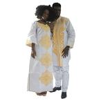H D Bazin Riche Clothing, African Traditional Costume Embroidery Patte