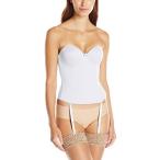 Va Bien Women's Ultra-Lift Low Back Bustier, White, 36B