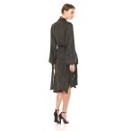 C/Meo Collective Women's Alight Sparkle Knit Draped Wrap Dress, Black/
