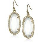 Kendra Scott Gold and Slate Cat's Eye Dani Drop Earrings