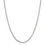 925 Sterling Silver 3.5mm Rolo Necklace Chain Pendant Charm Fancy Fine