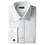 Ike Behar Traditional Fit 100% Woven Cotton Tuxedo Dress Shirt