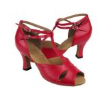 Very Fine Shoes Ladies' Latin Rhythm Salsa Signature S2803 Red Leather