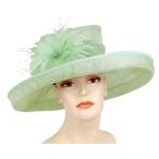 Ms Divine Womens Wide Brim Sinamay Derby Church Hats Dress Formal Wedd