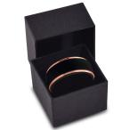 Midnight Rose Collection Tungsten Wedding Band Ring 10mm for Men Women