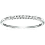 Vir Jewels 1/10 cttw Petite Diamond Wedding Band in 10K White Gold In