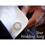 Custom Cufflinks with Wedding Song/1st Anniversary Gift for Him
