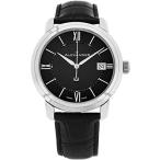 Alexander Heroic Macedon Stainless Steel Mens Dress Watch Black Leathe